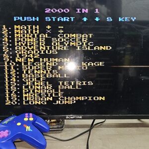 (Rare)2000 in 1 game 🎮 system